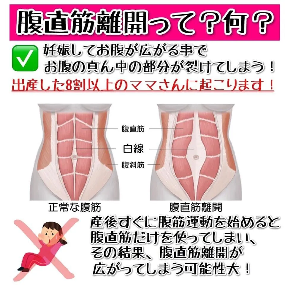 産後には産後に特化したトレーニングをしないと、体を傷めてしま...